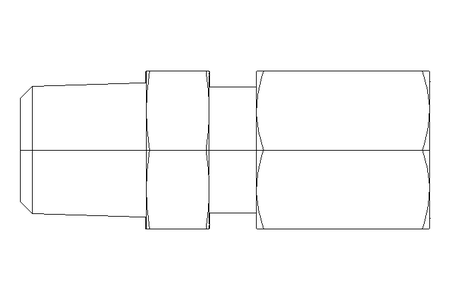 管道螺栓紧固装置 LL 4 M8x1 St-Zn gelbchr.