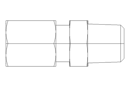 管道螺栓紧固装置 LL 4 M8x1 St-Zn gelbchr.