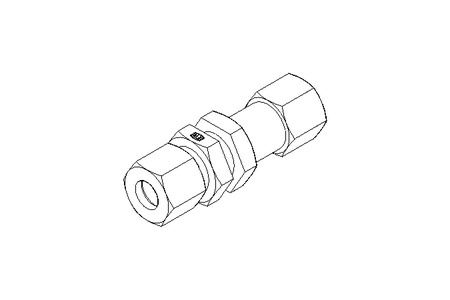 隔板螺栓紧固装置 L 10/10 1.4571 DIN2353