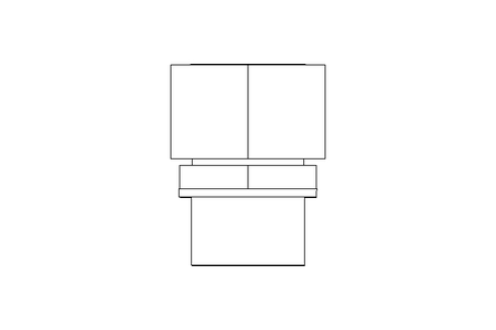 Einschraubstutzen L 22 G3/4" St-Zn