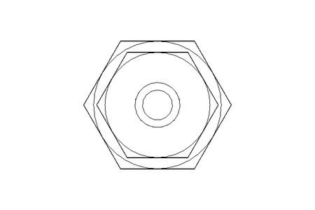 Anschlussverschraubung L 6 G1/4" Niro