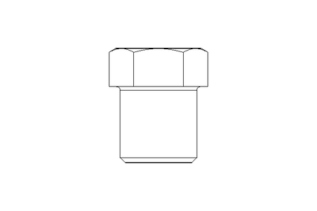 Male fitting for pipes LL 4 M8x1 St