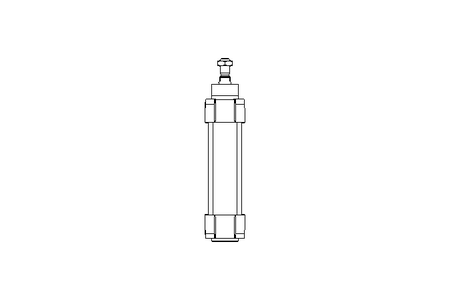 Doppelt wirkender Zylinder D40 Hub80