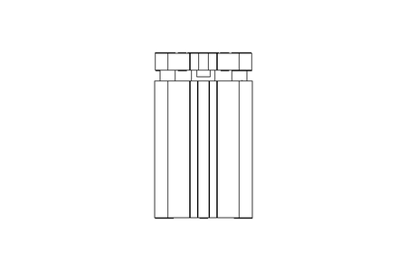 Doppelt wirkender Zylinder D50 Hub50