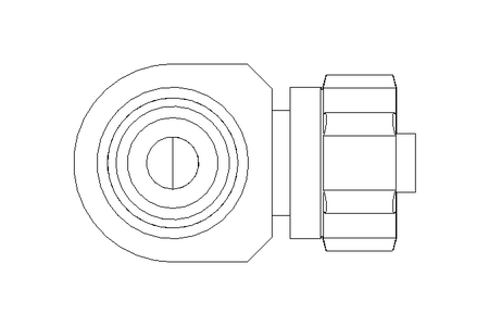 L-Schnellverschraubung LCK-1/4-PK-6-KU