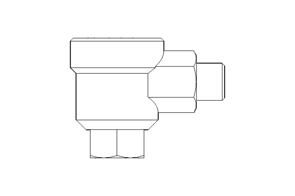 Schnellentlüftungsventil G1/4 0,5-10 bar