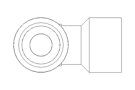 T-Stück G1/4 Ms-Ni