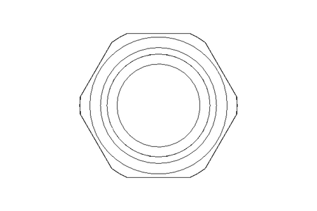 Überwurfmutter 11/16" Ms