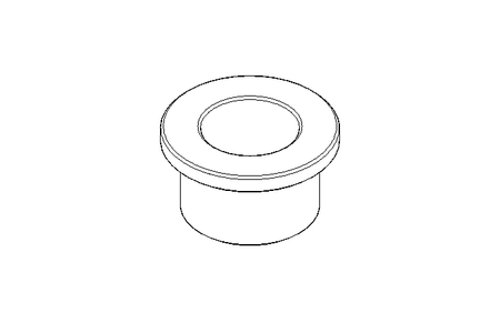 Plain bearing bush V 15x21x27x15x3