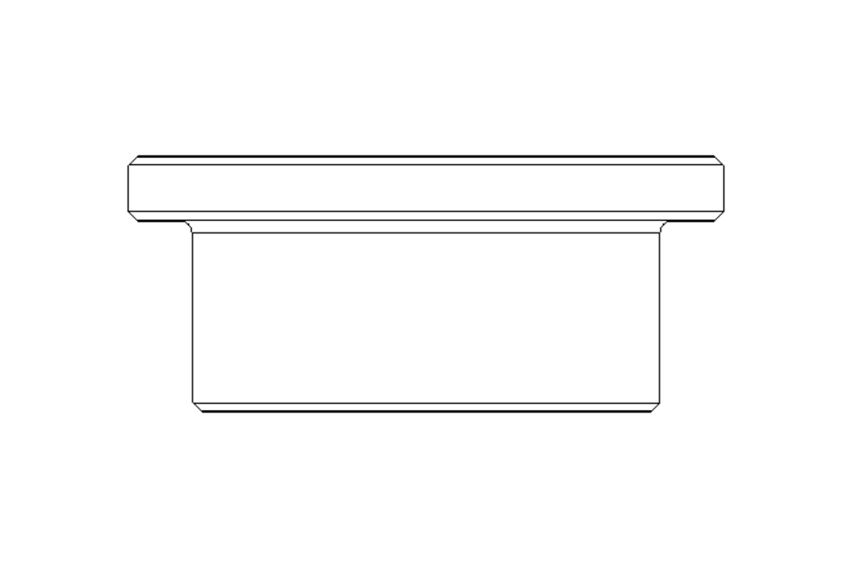 Plain bearing bush V 16x22x28x12x3