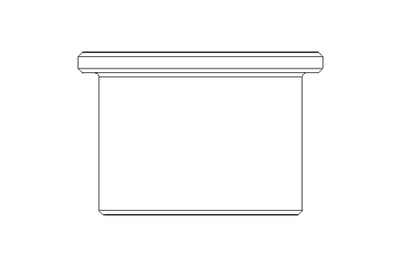 Plain bearing bush V 12x15x18x12x1.5