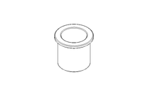 Plain bearing bush V 12x15x18x16x1.5