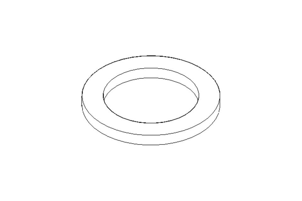 Уплотнительное кольцо A 8,2x11,4x1 CU