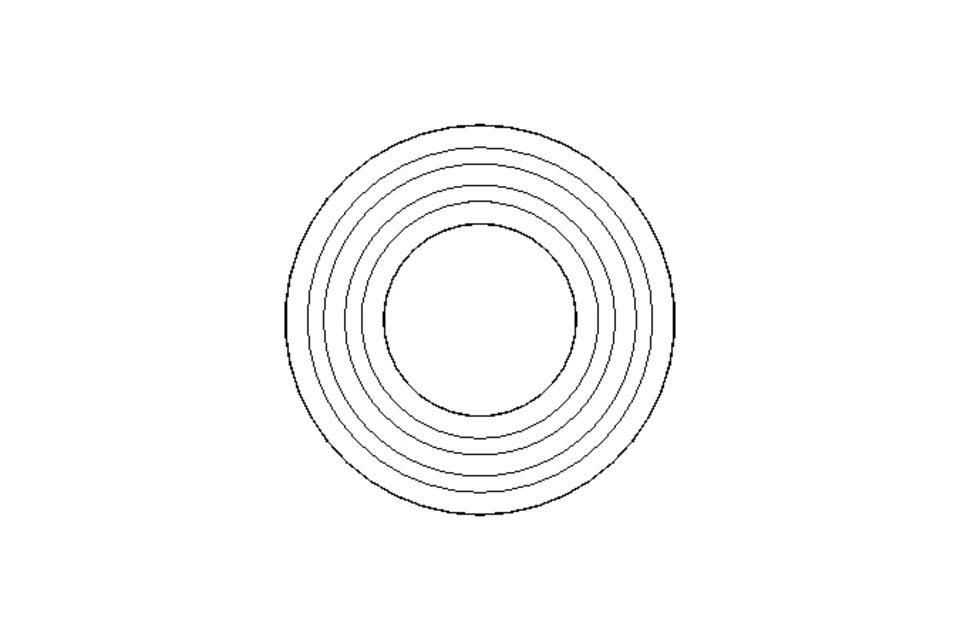 Grooved ring NG 10x16x5 NBR