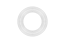 Grooved ring EMX 11.98x16.5x3.6 PTFE