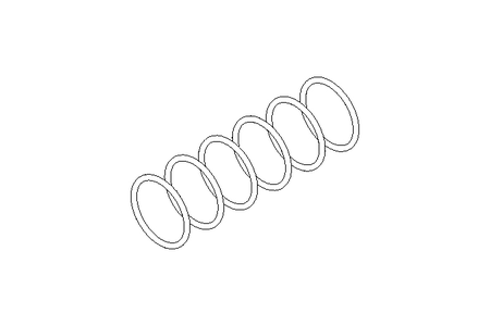 Druckfeder D1=7,6 D2=6,6 L=23 5,8N