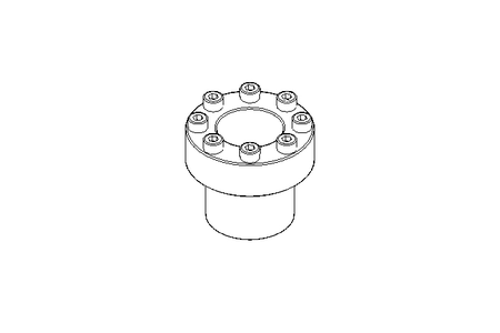 Clamping element D59 d45 2677Nm