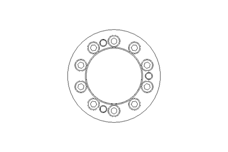 Clamping element D90 d60 2770Nm