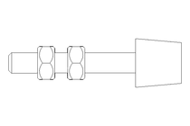 Schraube M 8x68