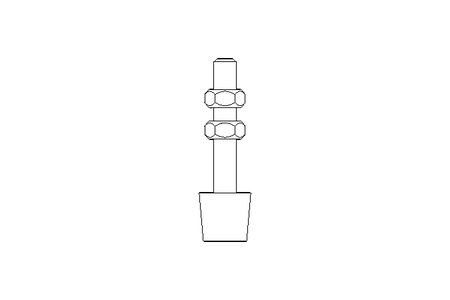 Schraube M 8x68