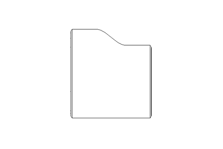 Reduzierung exzentrisch DN125/100 1.0345