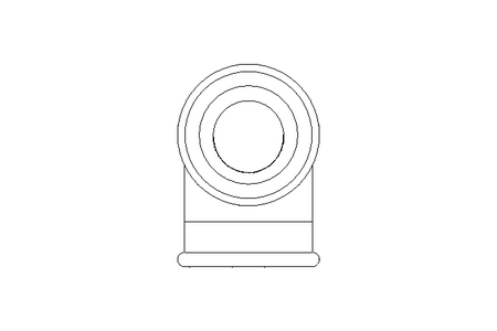 Winkel A1 1/2"-TG/ZN DIN EN 10242