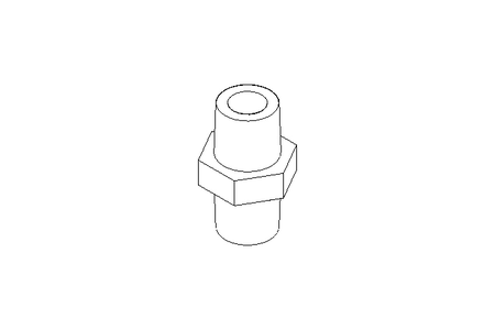 RACCORD DOUB.    N8 3/8" RG/CR