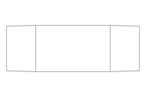 Rohrdoppelnippel R1/2x60 1.4307 DIN 2982