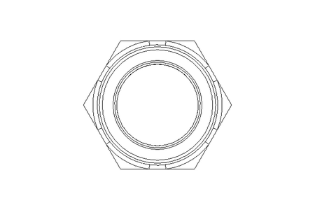 Peca de reducao 1"X1/2" 1.4571 DIN 2990