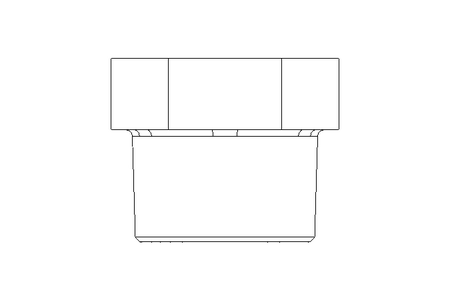 Peca de reducao 1"X1/2" 1.4571 DIN 2990