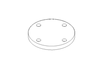 FLANGE DN65 PN16 A4  DIN EN 1092-1