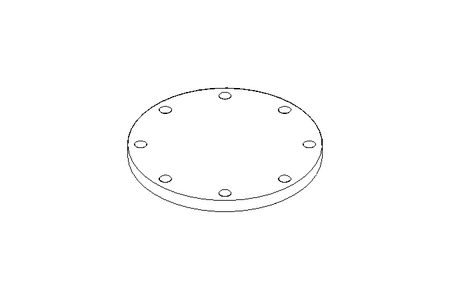 Flange DN200 PN10 A2 DIN EN 1092-1