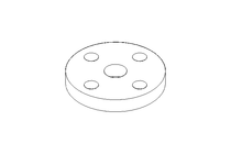 FLANGE DN15 PN40 A2 DIN EN 1092-1