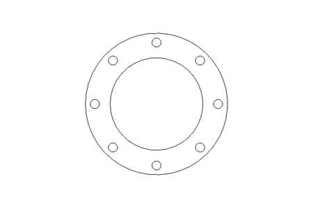 Flansch DN 200 PN 10 A2 DIN EN 1092-1