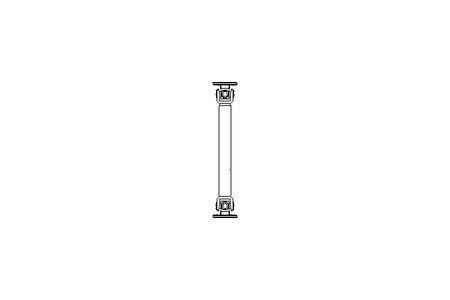 Universal joint shaft D=100 L1=560 L2=