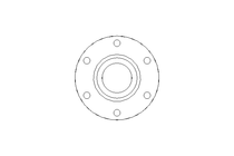 Universal joint shaft D=75 L1=300 L2=355