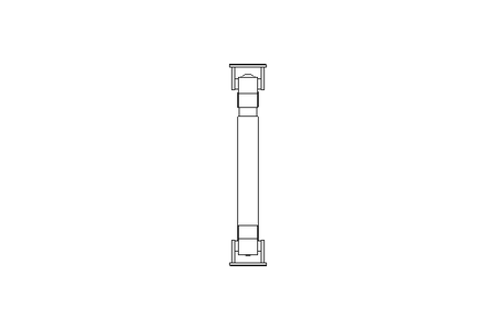 Eje articulado D=58 L1=310 L2=390