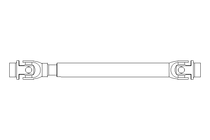 Cardan D=32 L1=450 L2=510