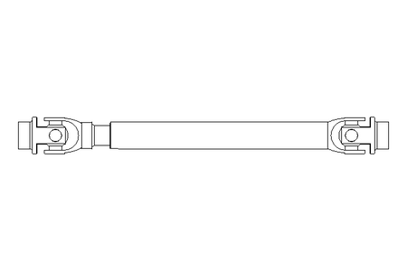 Eje articulado D=32 L1=450 L2=510