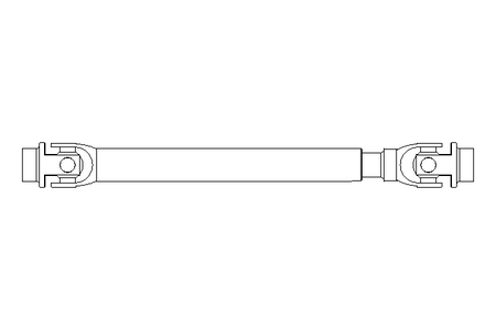 Eje articulado D=32 L1=450 L2=510