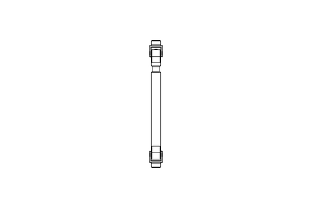 Universal joint shaft D=32 L1=450 L2=510