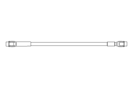 Gelenkwelle D=40 L1=930 L2=1030