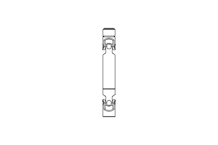 Gelenkwelle D=25 L1=180 L2=210