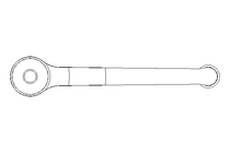 Handkurbel 250-B17-D DIN 468