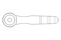 Klemmhebel M6x15