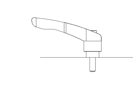 Klemmhebel M6x15