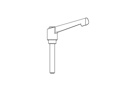 Klemmhebel M10x63