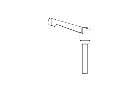 Klemmhebel M10x63