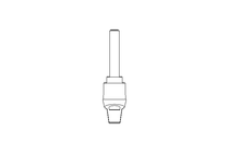 Clamping lever K adjustable S1 M6x30