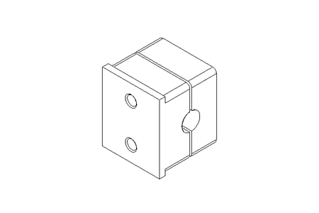 Braçadeira de tubo D=12 B=30